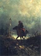 Maksymilian Gierymski Insurgent of 1863. oil painting on canvas